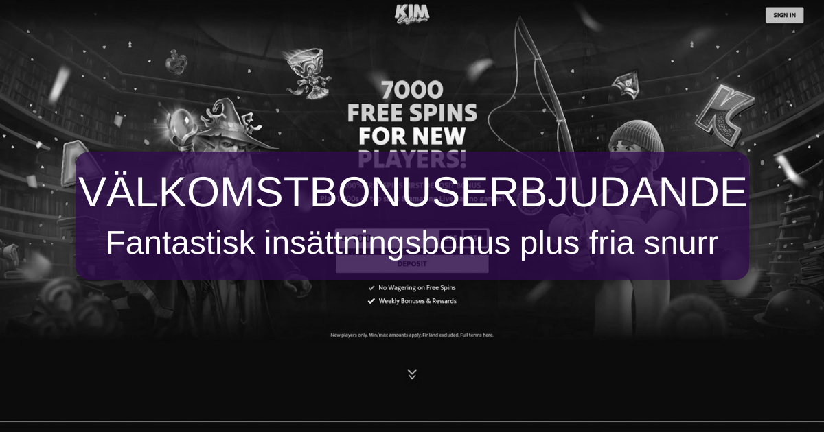 Kim Casino Recension – Allt Du Behöver Veta Innan Du Loggar In